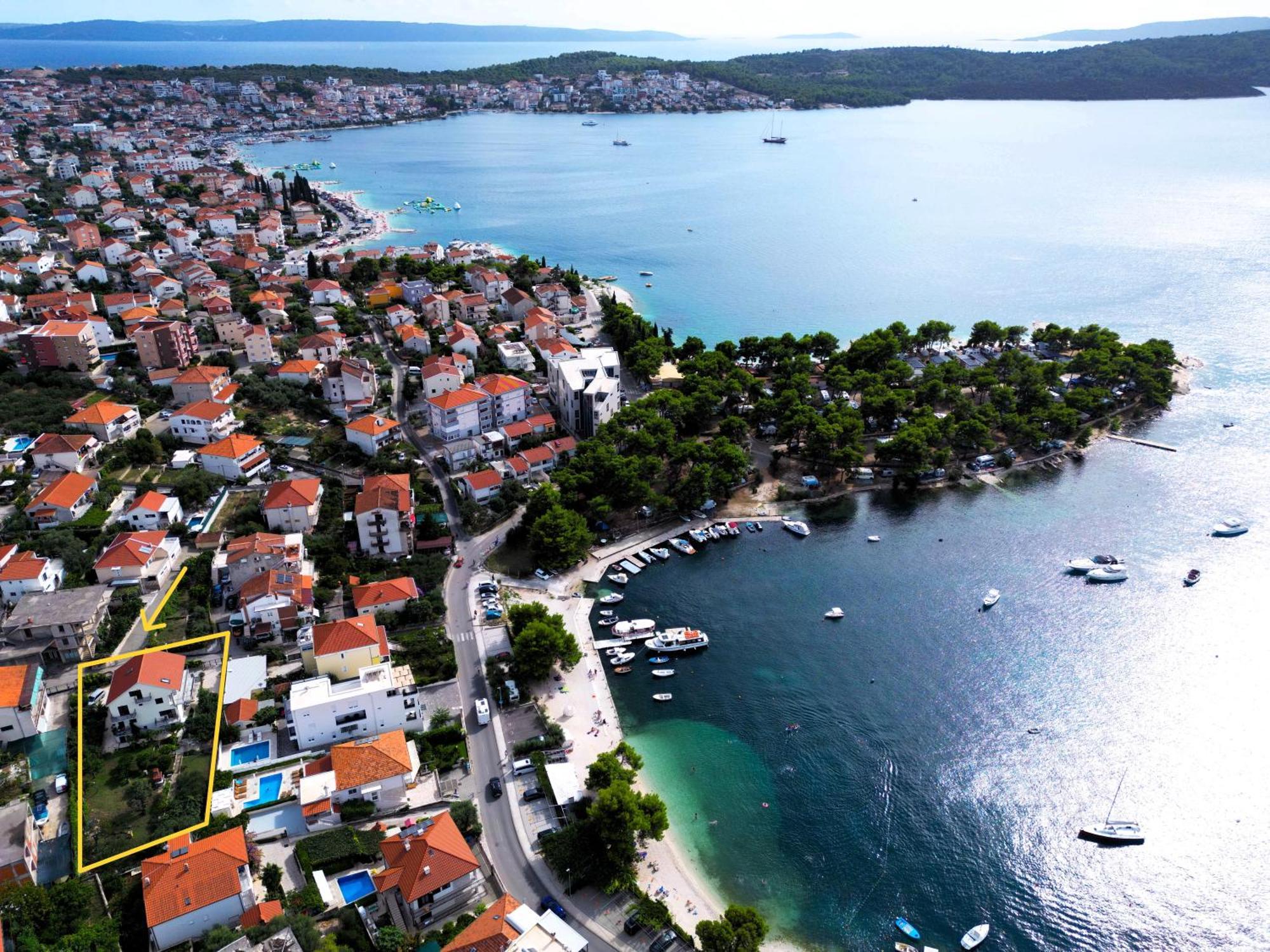 Apartments Figos Trogir Bagian luar foto
